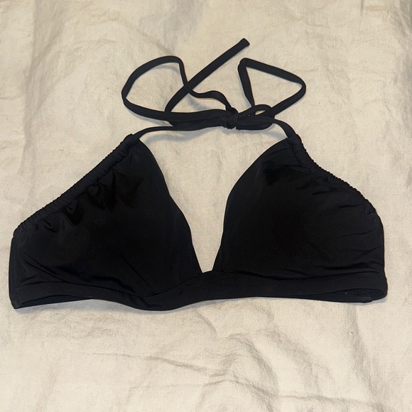 Victoria's Secret Black Halter Bikini Top - Picture 1 of 6